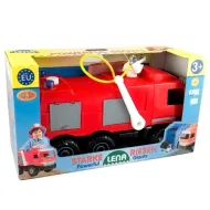 LENA: Obří hasičský vůz Mercedes-Benz Actros s pumpou 64cm