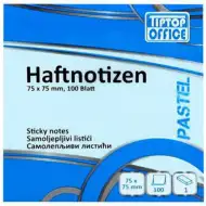 Spirit: Samolepící poznámkový blok v pastelově modré barvě, 100 listů, 75x75 mm