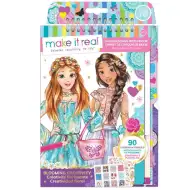 Udělej to skutečné: Návrhářský skicák s doplňky - Romantické šaty