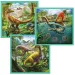 3 v 1 dinosaurí puzzle set - Trefl