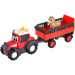 ABC Massey přepravní traktor se zvířaty s koněm - Simba Toys