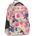 Ars Una: Beach flowers květinový ergonomický školní batoh, batoh 33x45x24 cm