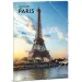 Ars Una: Cityscape of Paříž gumová složka A/4