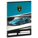 Ars Una: Lamborghini modrý linkovaný sešit pro 2. třídu A/5