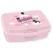 Ars Una: Think Pink růžová svačinová krabička s kočkou