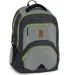 Ars Una: Tmavě a světle šedý ergonomický školní batoh o objemu 27 litrů.