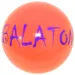 Balaton gumi míč 14cm