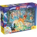 Bambi 2 v 1 60dílné puzzle a omalovánka 50x35cm - Lisciani