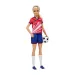 Barbie®: Fotbalistka panenka 30 cm - Mattel