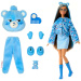 Barbie: Cutie Reveal překvapení panenka Care Bears - Mrzout - Mattel