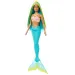 Barbie Dreamtopia: Panenka s modrými vlasy a ploutví - Mattel