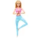 Barbie: Ohebná jóga panenka s blond vlasy - Mattel