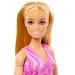 Barbie: Ohebná jóga panenka s blond vlasy - Mattel