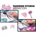 Barbie Style Icon omalovánky a oblékací sada - Lisciani