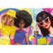 Barbie a její přátelé 2x60dílné maxi podlahové puzzle 50x35 cm – Lisciani