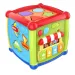 Barevná vzdělávací kostka pro miminka