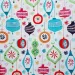 Barevné ozdoby vzorovaný balicí papír 200x70 cm