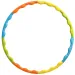Barevný rozkládací hula hoop kruh o průměru 58 cm.