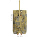 COBI: Panzer VI Tiger č. 131 stavebnice (2588)