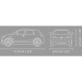 COBI: Renault 5 E-Tech žlutá stavebnice auta (24673)