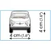 COBI: Stavebnice Fiat Abarth 595 (24524)