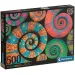 Colorboom: Puzzle chameleoni 500 dílků - Clementoni