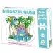 Dinosauří obří podlahové puzzle 12 dílků