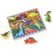 Dinosauři snadno uchopitelná dřevěná puzzle - Melissa &amp; Doug