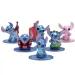 Disney Stitch Nano kovová figurka sada 6 ks - Jada Toys