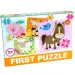 Domácí zvířata - dětské puzzle - D-Toys
