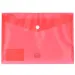Duch: Červená průhledná dokumentová složka ve formátu A5