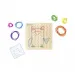Eichhorn: Dřevěná Montessori Geoboard – Rozvoj tvarů, fantazie a jemné motoriky – Simba Toys
