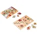 Eichhorn: Dřevěné puzzle s úchyty ve tvaru zvířat, různé varianty 1ks - Simba Toys