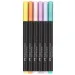 Faber-Castell: Black Edition pastelové barvy, sada 6 barevných fixů