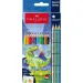 Faber-Castell: Sada barevných tužek Grip s dinosauri 10+3 ks