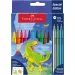 Faber-Castell: Sada fixů s dinosaury 10+3 ks