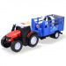 Fendt Farm přepravník zvířat s traktorem a přívěsem 26cm - Dickie Toys