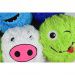 Fuzzy Monsters chlupaté plyšové koule v různých variantách 23cm