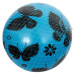 Gumový míč s motivem motýlů a květin, 23 cm, v různých variantách, 1 ks
