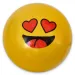 Gumový míč s motivem smajlíka v různých variantách 23 cm