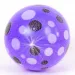 Gumový míč s puntíkovaným vzorem, 23 cm, různé varianty