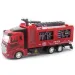 Hasičské auto s pohonem na zpětný chod, se světlem a zvukem 1/48