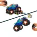 Hot Wheels Monster Trucks: Interaktivní dálkově ovládané Mega Wrex monster auto - Mattel