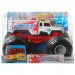 Hot Wheels: Monster Trucks Přerostlý záchranář Rampager, monstrózní auto 1/24 - Mattel