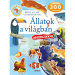 Ilustrovaný atlas pro děti - Zvířata světa s nálepkami, naučná kniha