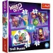 Inside Out 2: V hlavě 4 v 1 puzzle - Trefl