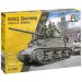 Italeri 1/35 M4A1 SHERMAN tank s americkou posádkou model