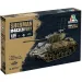 Italeri 1/56 M4A3E8 Sherman Fury tank model