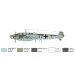 Italeri 1/72 Bf 110 C Zerstörer stíhačka model