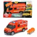 Iveco červená sanitka se světlem a zvukem 18 cm - Dickie Toys